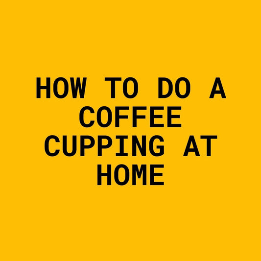 How To Do A Coffee Cupping At Home